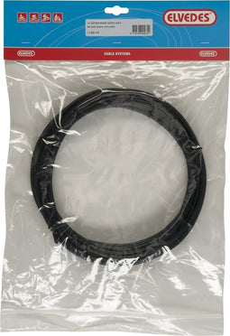 Rem buitenkabel Elvedes zonder voering 10 meter / Ø5,0mm - zwart (10 meter rol)