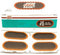 Rema Tip Top Reparatiepleister Fietsband F2 43x17 Mm 100 St.