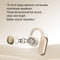 Remax Openbuds P1 - Oortjes Draadloos - Open Ear - Air Conduction - BT 5.3 - Speeltijd 10-12 uur - Wit