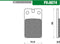 REMBLOKSET NEW FREN FD0074