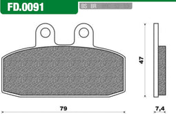 REMBLOKSET NEW FREN FD0091