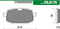 Remblokset Newfren FD0175 Yamaha Zest, Axis - Peugeot V-Clic Voor