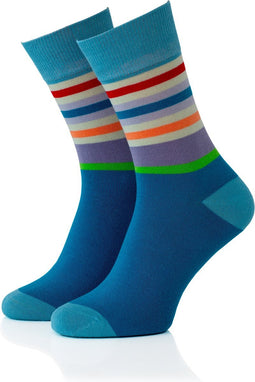 Remember - Sokken Enkel Model 28 Maat 41-46 - Katoen - Multicolor -