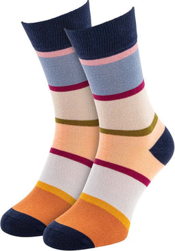 Remember - Sokken Enkel Model 41 Maat 41-46 - Katoen - Multicolor -