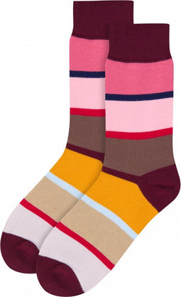 Remember - Sokken Enkel Model 65 Maat 36-41 - Katoen - Multicolor -