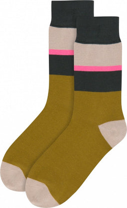 Remember - Sokken Enkel Model 66 Maat 36-41 - Katoen - Multicolor -