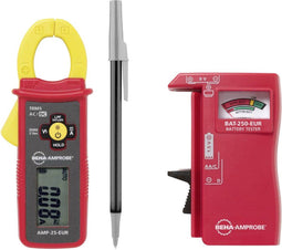 Beha Amprobe Fluke AMP-25 KIT Stroomtang Digitaal CAT III 600 V Weergave (counts): 6000