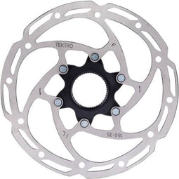 Remschijf Tektro Tr180-351 ø180mm Centerlock - zilver (werkplaatsverpakking)