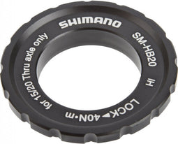Remschijfadapter Shimano Center-Lock ring voor steekasnaven SM-HB20