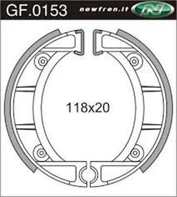Remsegment newfren 153 grimeca