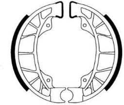Remsegmentset RMS Piaggio Zip 2000/ Vespa LX-S/ Skipper