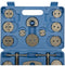Remzuiger Terugstelset 21-Delig - Remklauw Demontage Terugstel Set Gereedschap - 21-Delig Blauw