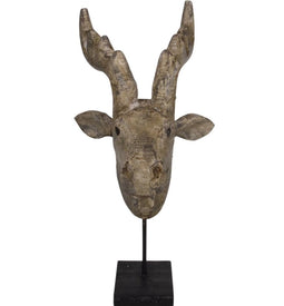 Rendier voet hout b30l19h39cm