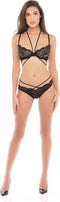 Rene Rofe - BH-set met kruislingse bandjes René Rofé - S/M