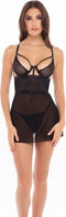 Rene Rofe - Chemise met halve cups en bijpassende string René Rofé - M/L