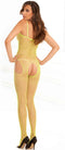Rene Rofe Felgekleurde bodystocking - Lime
