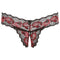 Rene Rofe Kanten String Met Open Kruis