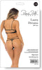 Rene Rofe Lingerie Lingerie set -M/L- Lurex Dreams 2Pc Set Zwart
