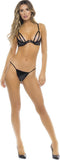 Rene Rofe Lingerie Lingerie set -M/L- Vinyl Vibes 2Pc Set Zwart
