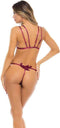Rene Rofe Lingerie Lingerie set -S/M- I Like It Rough 2Pc Bra G Set Rood