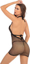 Rene Rofe Lingerie Mini jurk TAKE ME FISHNET MINI, One Size Zwart