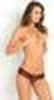 Rene Rofe Open Kruis String Met Kant