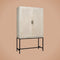 RENEW Carini Cabinet white 2 drs. 110x45x190