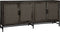 RENEW Carini Sideboard black 4 drs. 200x45x90