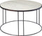 RENEW Iron coffee round table w marble top 81x81x48