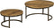 RENEW Set of 2 round coffeetables