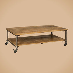 RENEW Wheel coffeetable 125x70x40
