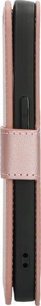 Mobiparts Classic Wallet Case - Flip Cover - Ruimte voor pasjes - Roze (iPhone 14 Pro)