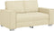 vidaXL - Crème - Loveseat - Sofa - - - 120 - cm - Kunstleer