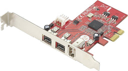 Renkforce 3 poorten FireWire 800-controllerkaart PCIe