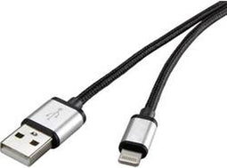 Renkforce Apple Lightning-aansluitkabel voor Apple iPod/iPad/iPhone 3 m