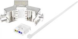 Renkforce CAT 6A RJ45-inbouwmodule Afgeschermde behuizing Keystone