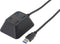 Renkforce Desktop USB 3.2 Gen 1-hub 4 poorten Met status-LED's Zwart