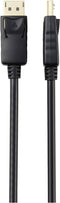 Renkforce DisplayPort Aansluitkabel DisplayPort stekker, DisplayPort stekker 5.00 m Zwart RF-5245270 DisplayPort 1.2 Di