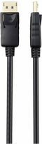 Renkforce DisplayPort Aansluitkabel DisplayPort stekker, DisplayPort stekker 2.00 m Zwart RF-5245268 DisplayPort 1.2 DisplayPort-kabel