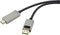 Renkforce DisplayPort / HDMI Verbindingskabel DisplayPort stekker, HDMI-A stekker 2.00 m Zwart UHD 8K @ 60 Hz, UHD 4K @