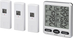 Renkforce Draadloze thermo- en hygrometer Zilver