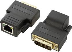 Renkforce Extender (verlenging) DVI via netwerkkabel RJ45 70 m