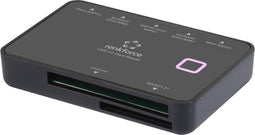 Renkforce Externe geheugenkaartlezer Micro-USB 3.2 Gen 1 (USB 3.0) Zwart
