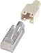 Renkforce H9540.1-10 RJ45-connector, afgeschermd CAT5e Stekker, recht Aantal polen: 8P8C Beige 10 stuk(s)
