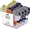 Renkforce Inktcartridge vervangt Brother LC-3213BK, LC-3213C, LC-3213M, LC-3213Y Compatibel Combipack Zwart, Cyaan, Mag