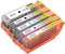Renkforce Inktcartridge vervangt Canon PGI-570PGBK XL, CLI-571BK XL, CLI-571C XL, CLI-571M XL, CLI-571Y XL Compatibel C