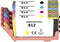 Renkforce Inktcartridge vervangt HP 912, 6ZC74AE, 3YL80AE, 3YL77AE, 3YL78AE, 3YL79AE Compatibel Combipack Zwart, Cyaan,