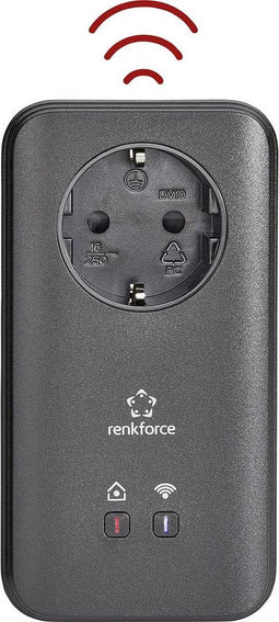 Renkforce PL600D WiFi Powerline WiFi enkele adapter 500 MBit/s