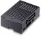 Renkforce RBP-ALC100 SBC-behuizing Geschikt voor serie: Raspberry Pi Incl. actieve koeler Zwart