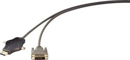 Renkforce RF-3909366 Cable sharing Aansluitkabel [1x DVI-stekker 24+1-polig - 3x Mini-DisplayPort stekker, DisplayPort
